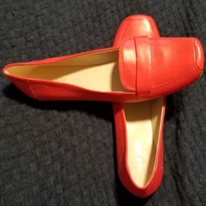 Nine West orange flats